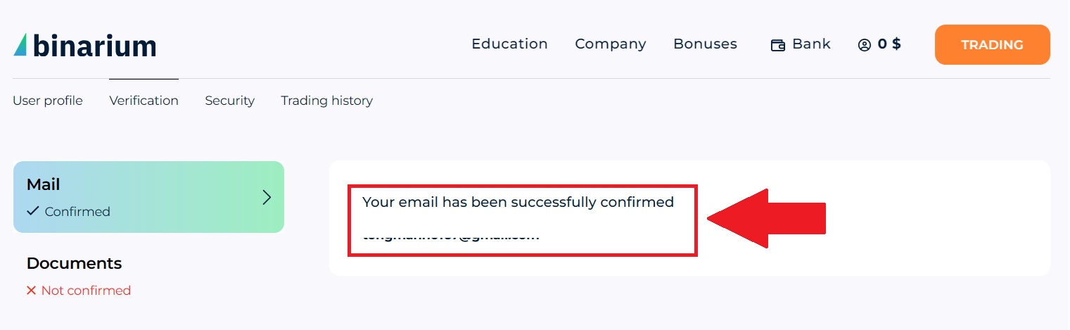 Процесс проверки учетной записи Binarium 2026: как легко пройти KYC