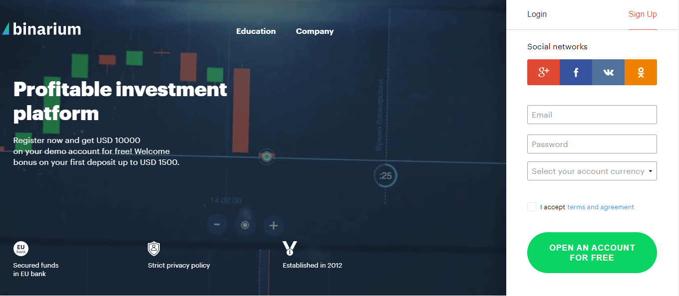 Come aprire un account demo su binarium Come aprire un account demo su binarium