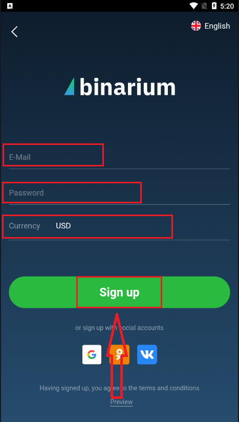 How to Register Account in Binarium How to Register Account in Binarium